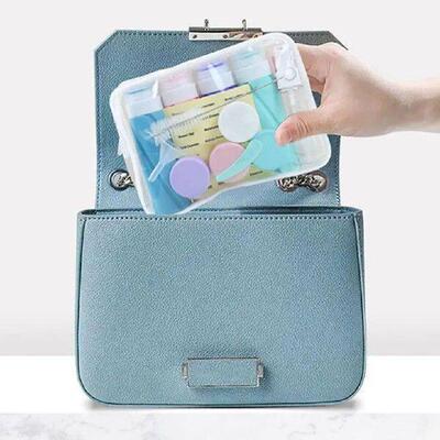 Silica Gel Convenient Portable Shower Gel Split Bottle Set