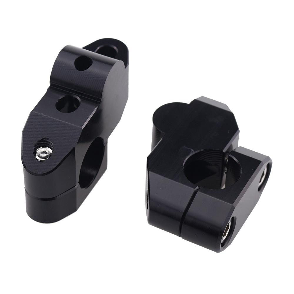 通用摩托车改配装件车把变车径通用码压码变径把加高码22mm车加把