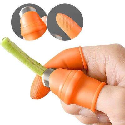 Silicone Thumb Knife Set Fruit and Vegetable Picking Potted