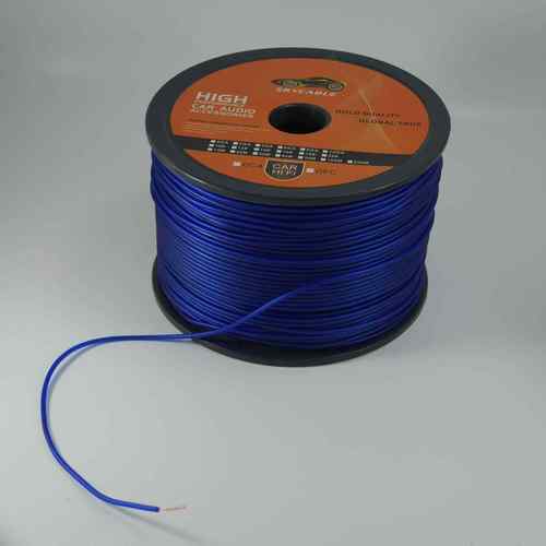 汽车音响控制线 单支0.3平方信号线改装低音炮功放电源线