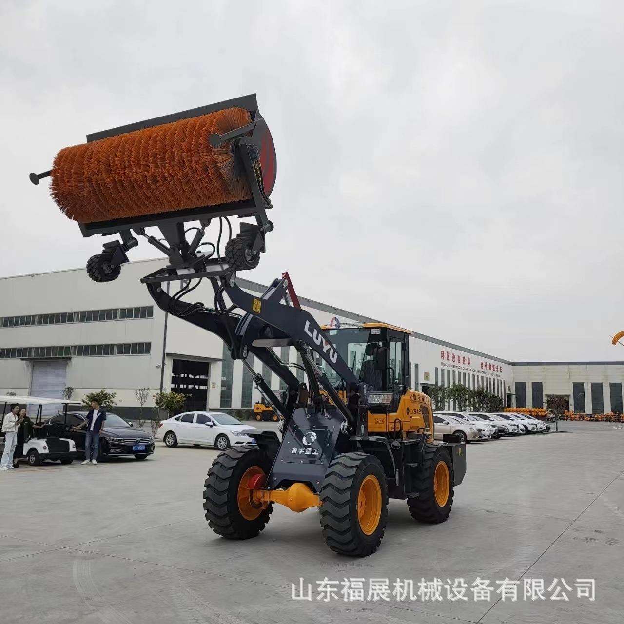 厂家销售小型扫雪机抓木抓草机20型工程液压推雪铲30铲车
