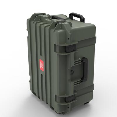 亿丰YF6043手提拉杆箱仪器设备防护箱运输防震塑料箱车载工具箱