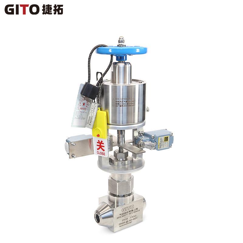 气动波纹管针阀不锈钢对焊波纹管阀气动波纹管针型阀