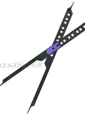 科灵KEARING plastic proportional divider 圆规尺画图尺 绘图尺