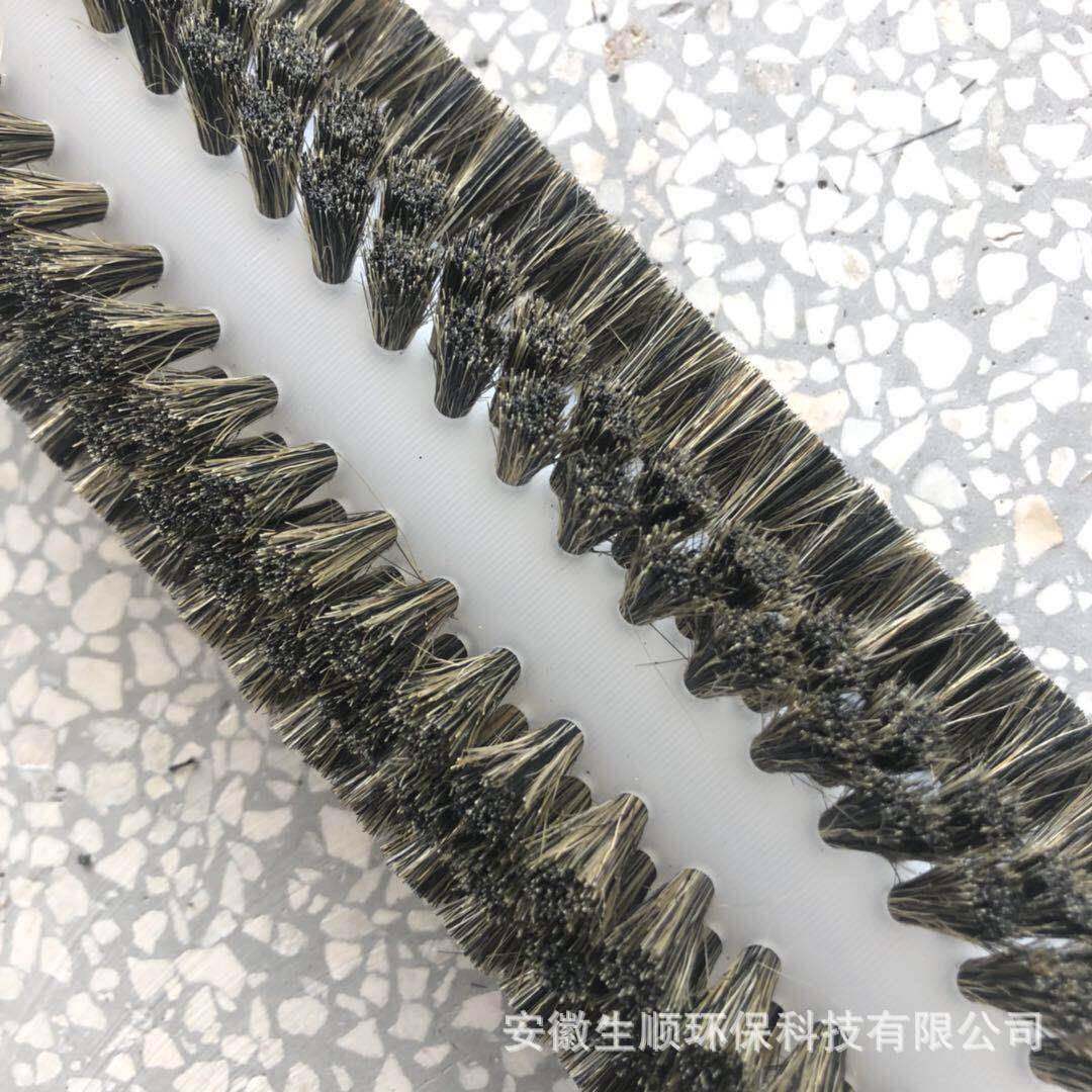 厂家直面粉机毛质刷销轮471猪鬃毛刷辊耐用工业械用刷辊优价廉