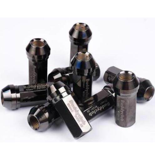 含税改装轮胎螺母35CrMo 12级铁螺母 Hex 17mm 长度48mm M12 M14