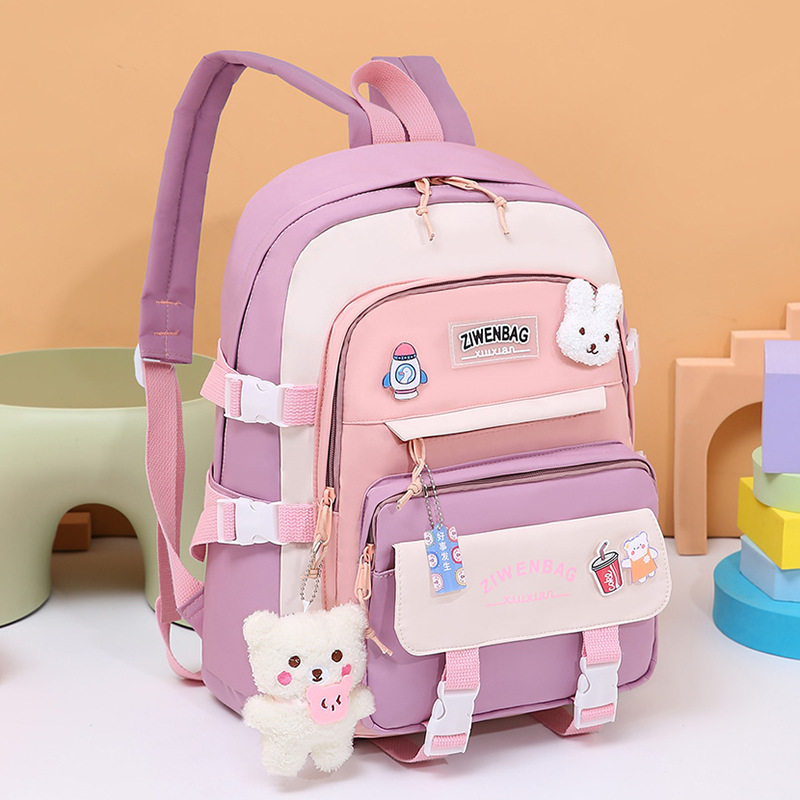 女孩拉杆书包中学生大容量小学生三到六年级护脊减负超轻202新款