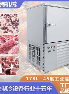 新疆羊肉串 串串香速冻柜烧麦烧腊单体速冻机包子猪肉冷冻柜