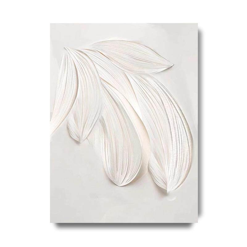 纯手绘油画现代简约客厅玄关沙发背景墙立体肌理装饰挂画