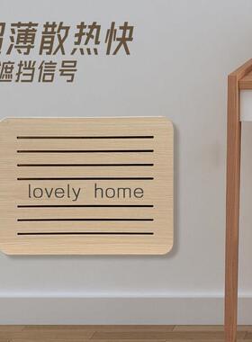 超薄款弱电箱遮挡光纤网路线盒多媒体配电表箱装饰画地暖分水器遮
