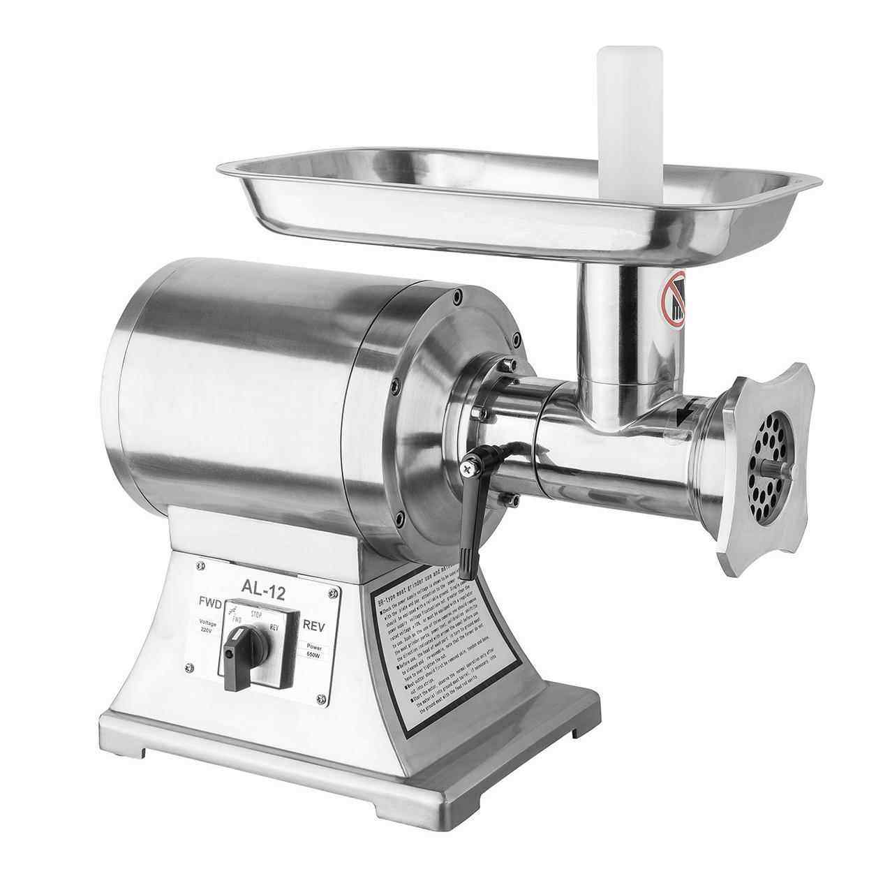 AL-12C商用绞肉机小型大功率碎肉陷机家用电动打肉机肉铺用灌肠机,五金/工具,其他机械五金,淘宝优惠券,粉丝福利购,淘宝优惠卷