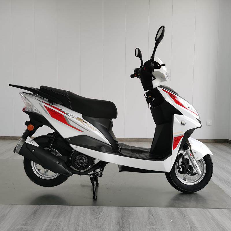 零售尚领125cc踏板车两轮代步通勤全新燃油机车摩托车省油