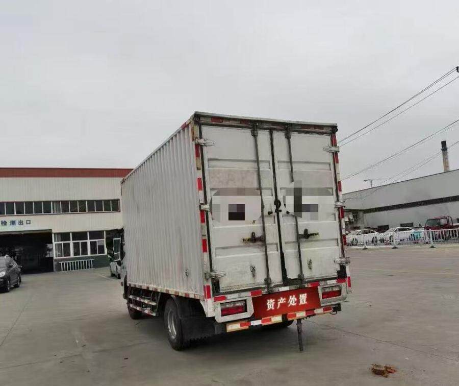 4月14日合肥市23年上牌东风多利卡轻型厢式货车柴油2.3T手续齐全正常过户网络拍卖公告