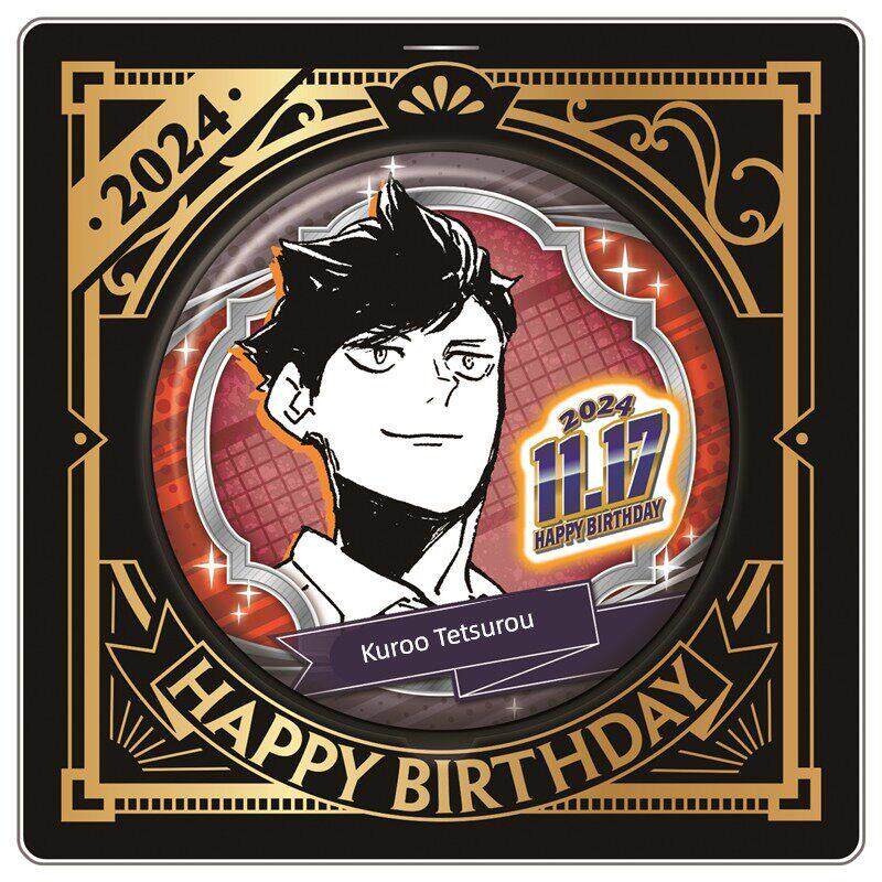 hobbybox jcs限定 排球少年 黑尾铁朗2024生日吧唧 1月到货