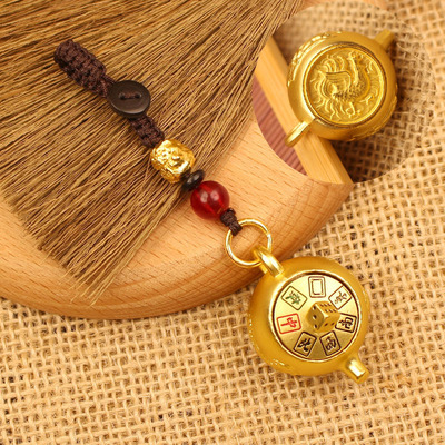 钥匙扣黄铜创意复古挂件钥匙扣