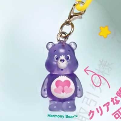 限购5/[现货]KOROKORO 爱心小熊半透明c Care Bears 透明挂件