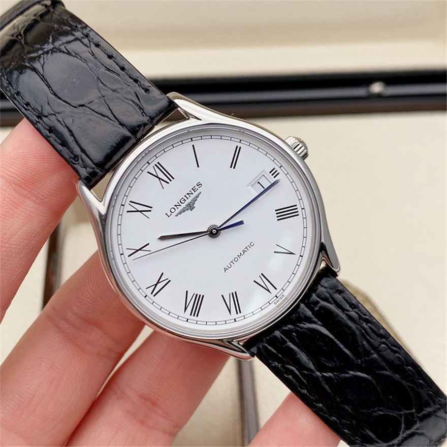 限时抢拍公价9600元95新浪琴律雅系列自动机械男表L4.860.4.11.2