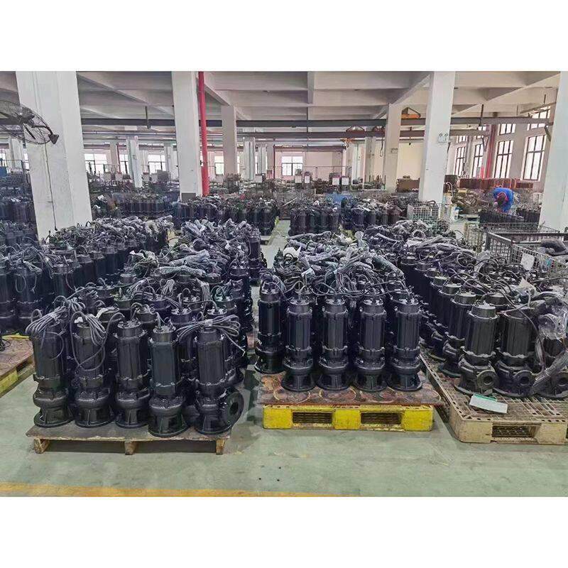 Wq潜水泵排污泵380V大流量不堵塞搅拌切割排污泵地下室提升泵厂