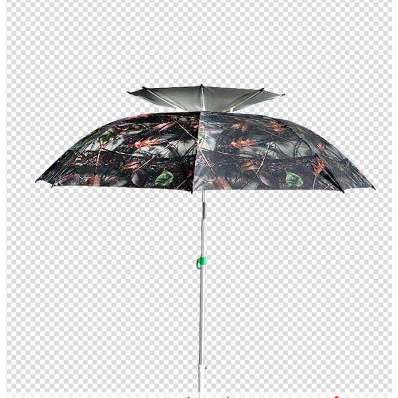 2.2米钓鱼伞三挡多款式牛津银胶涂层多转向万向双转玻纤垂钓伞