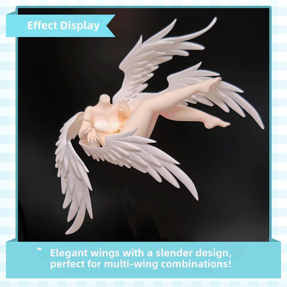 琥珀川翅膀切模合集大天使小正比Q版超轻粘土石塑粘土