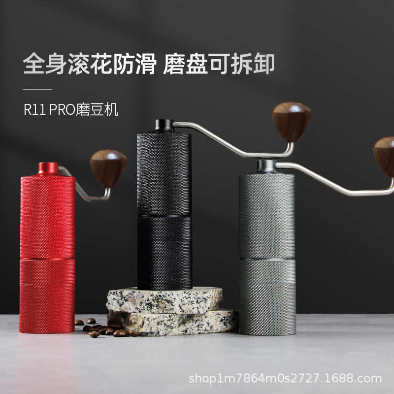 新款手动咖啡豆研磨机手磨咖啡机手摇磨豆机商用现磨咖啡器具家用