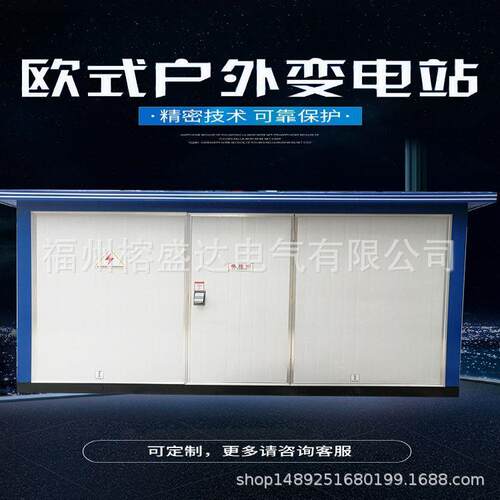 【榕盛达厂家】美式欧式箱变 高压环网柜 10KV/35kKV 箱式变电站