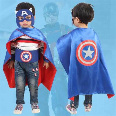 halloween childrens clothing cape man superman clothes