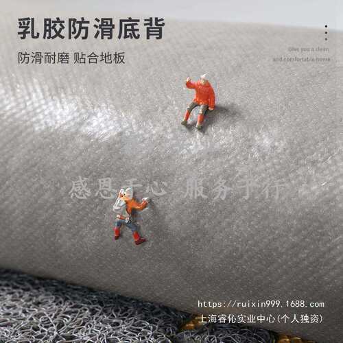 大门口防滑玄关入户门地垫门外进门丝圈脚垫出入平安门垫耐脏地毯