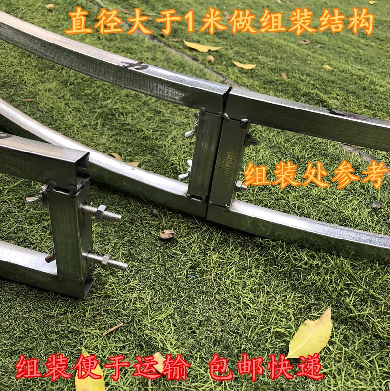 1VPR婚庆道具婚礼布置吊顶圆环线帘圆形花环吊环双层圆环吊顶铁艺
