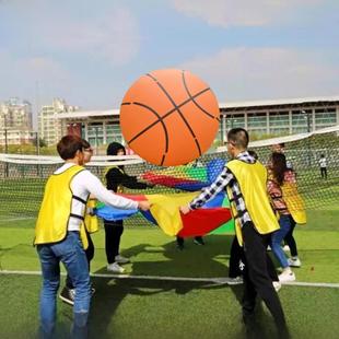 1.5米特大号充气篮球学生运动冲气沙滩排球成人幼儿舞台足球道具