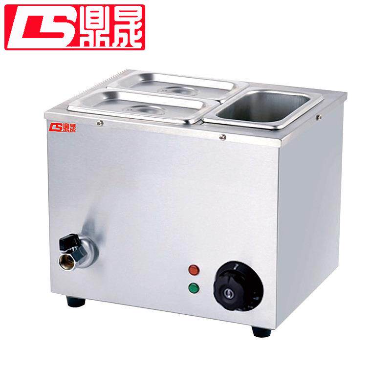 鼎晟巧克力融化机DS-3V-B商用三缸朱古力融化机设备保温汤池