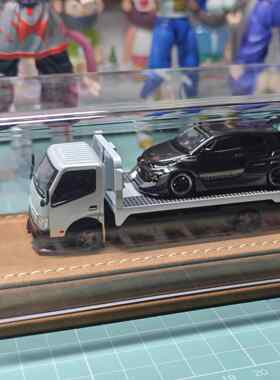 1/64 平板拖车 展示盒  Mt Gcd mingt   tlv