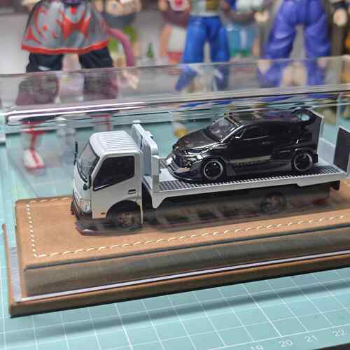 1/64 平板拖车 展示盒  Mt Gcd mingt   tlv