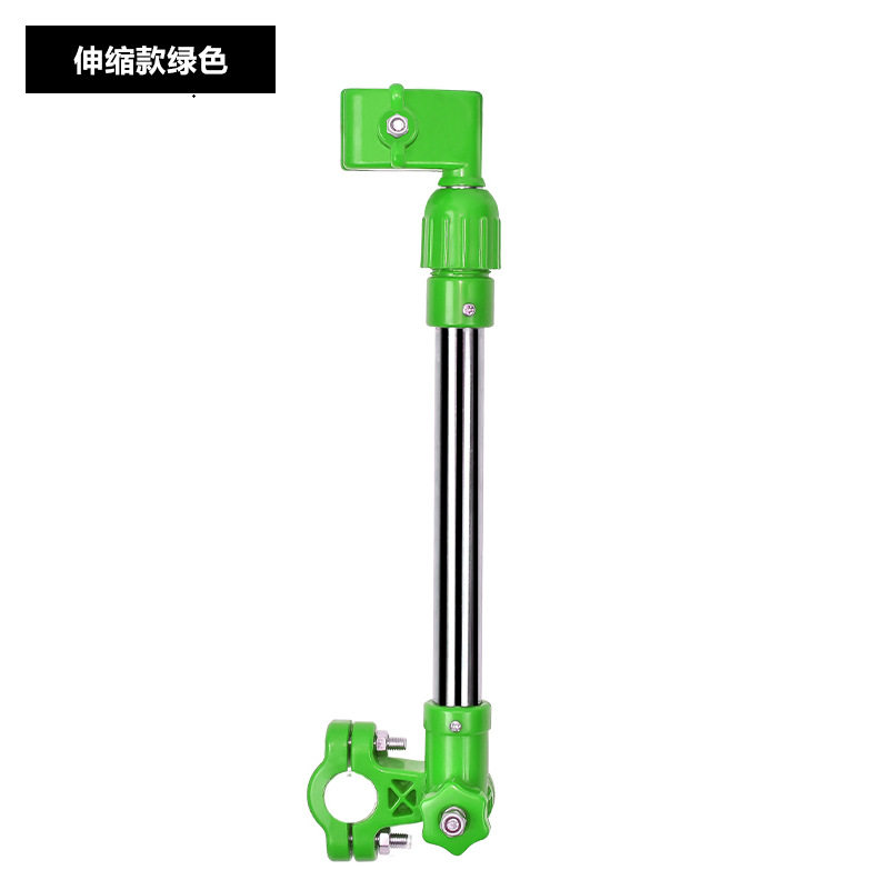电动车雨伞支撑架自行电动车雨伞支架婴儿推车伞架多功能固定器