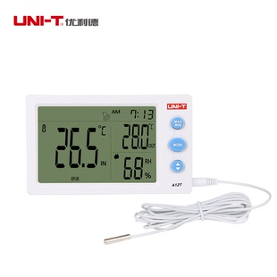 A13T A12T 家用数显温湿度计高精度多功能大屏幕 温湿度仪 优利德