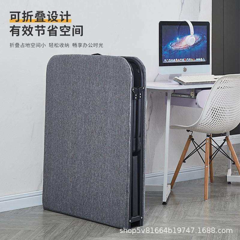 木板海棉折叠床办公室陪护单人午睡家用护腰硬板午休床小户型