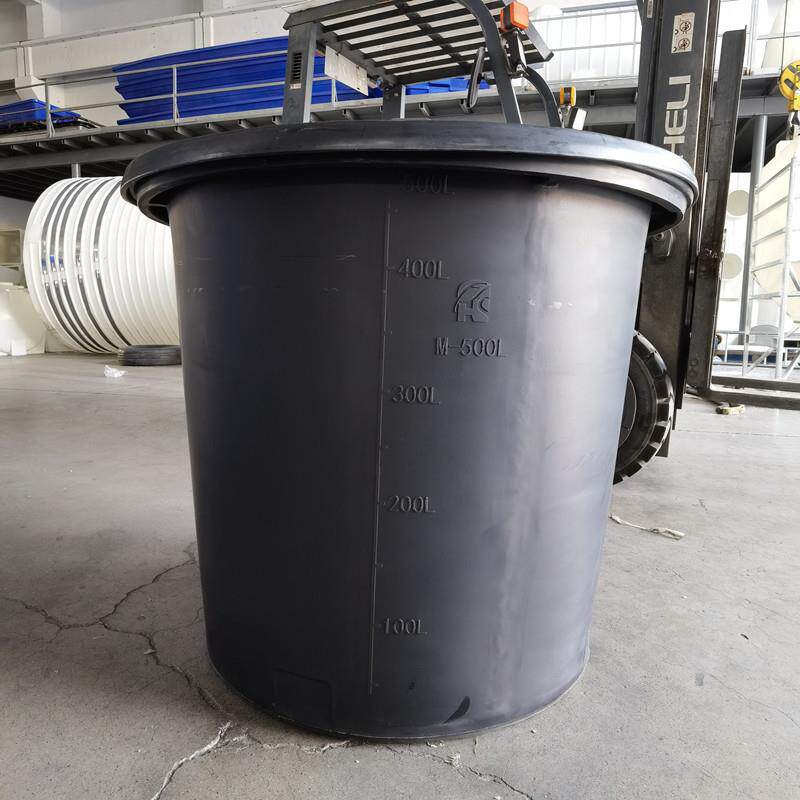 现代农业水肥桶500L大棚灌溉施肥便利耐用滚塑可配搅拌机异形