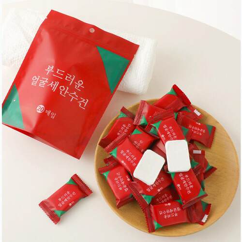 Compressed Towel Travel Pack Disposable Facial Towels for Wo