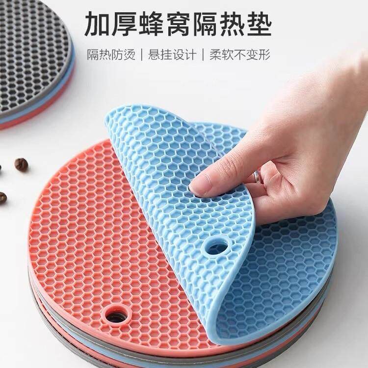 耐高温隔热硅胶餐桌北欧耐热餐垫