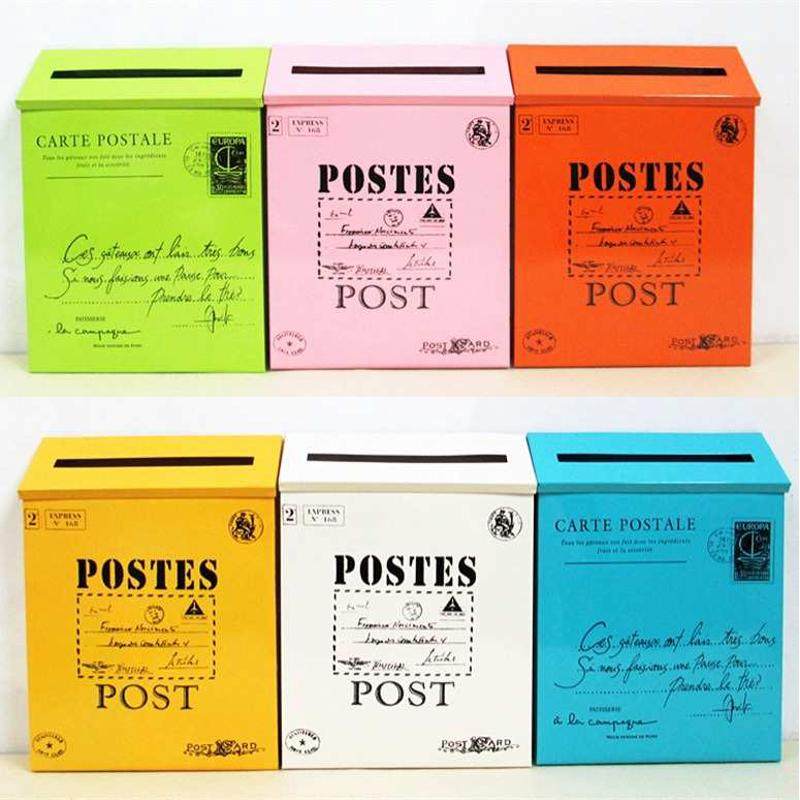 复古邮箱 铁皮信箱挂墙意见箱邮筒家居装饰拍摄道具墙壁墙面壁饰,特色手工艺,其他特色工艺品,淘宝优惠券,粉丝福利购,淘宝优惠卷