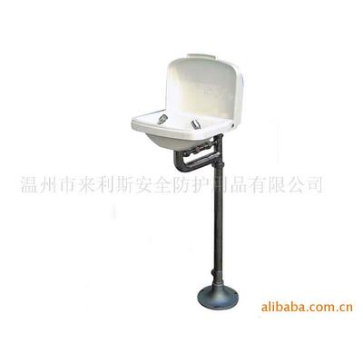 厂家直销鹰兽牌立式防尘洗眼器 NO.YS8266-ABS固定式洗眼器可验厂