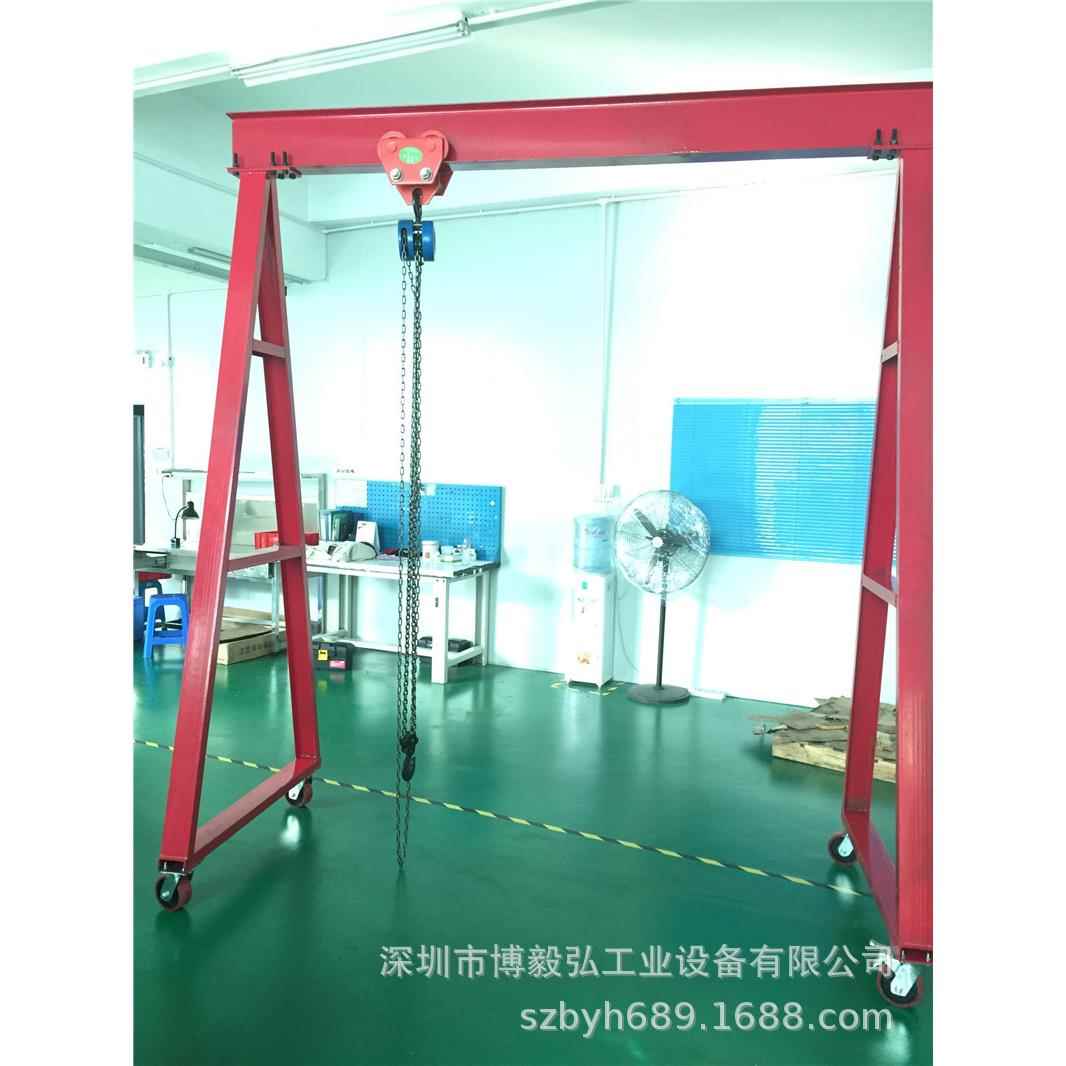 简易小型手推龙门架 电动升降式可拆式升降龙门架 移动式龙门吊