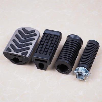 包邮CG125摩托车脚踏板WY150左右通用款改装防滑前后踏脚胶搁脚架