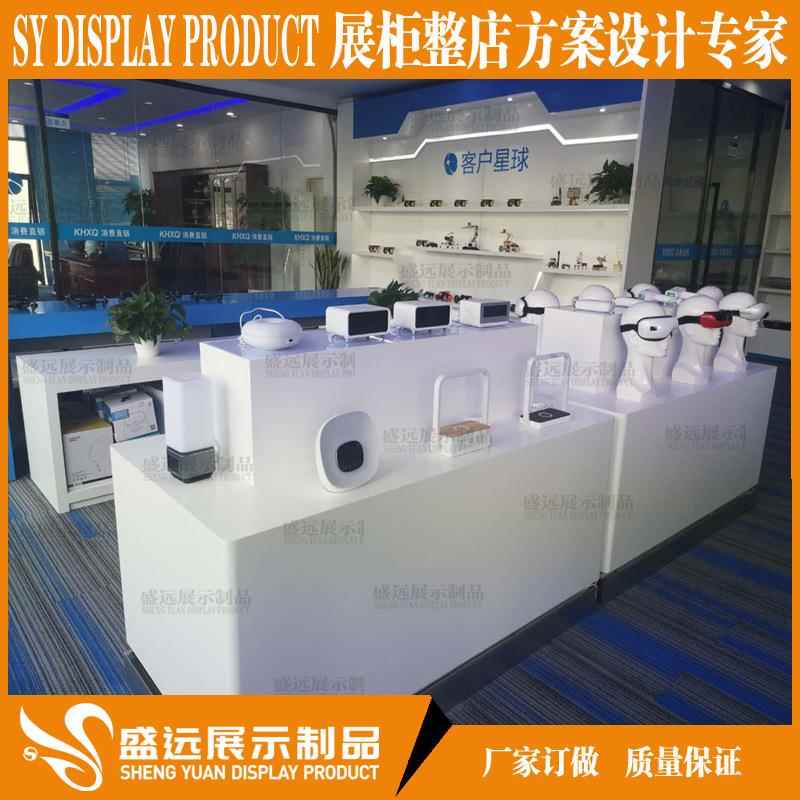 架小家电货纹展示展柜钢木电磁炉展台木231004电架器中岛柜家电烤