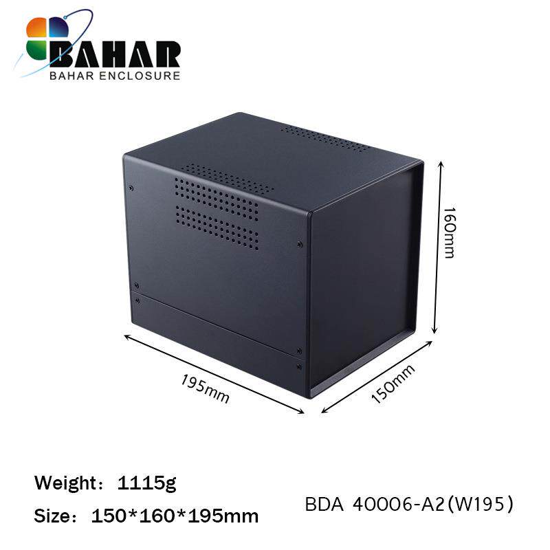 巴哈尔壳体仪表控制盒ABS塑料面板铁外壳电源机箱BDA40006-(W195)