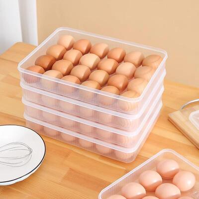 Cross-border refrigerator egg holder freshness box, non-slip