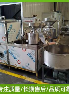 全自动仿手工豆腐机离心式浆渣自动分离磨浆机技术先进商用