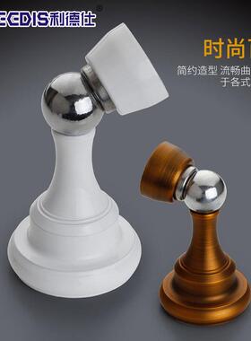 厂家直强力门吸简利德仕约磁打孔销地吸卧室静音墙吸加高磁门碰