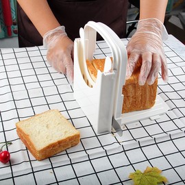 面包切片器切割器 吐司分片器切割架切面包机土司面包 烘焙工具