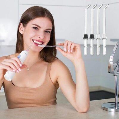 4X Water Flosser Tip Detachable Refill Head Bathroom Teeth